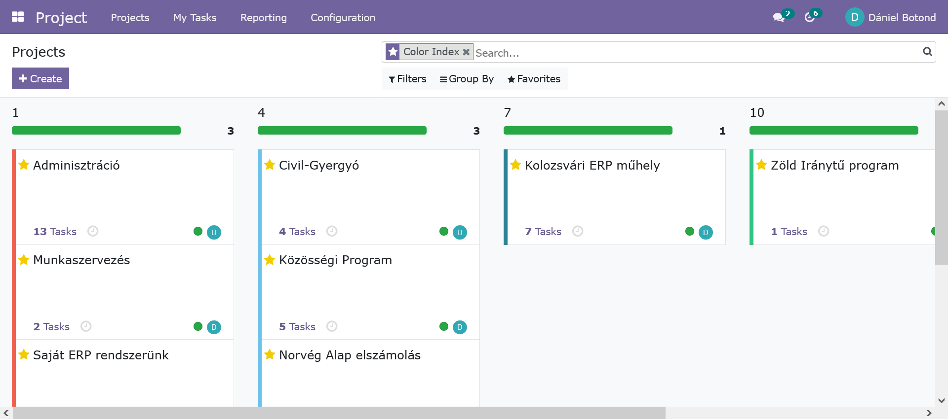Odoo Projects